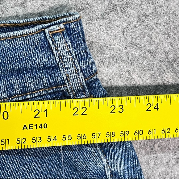 Warehouse One High Rise Vintage Straight 20+ R Distressed Jeans NWT - Picture 7 of 10